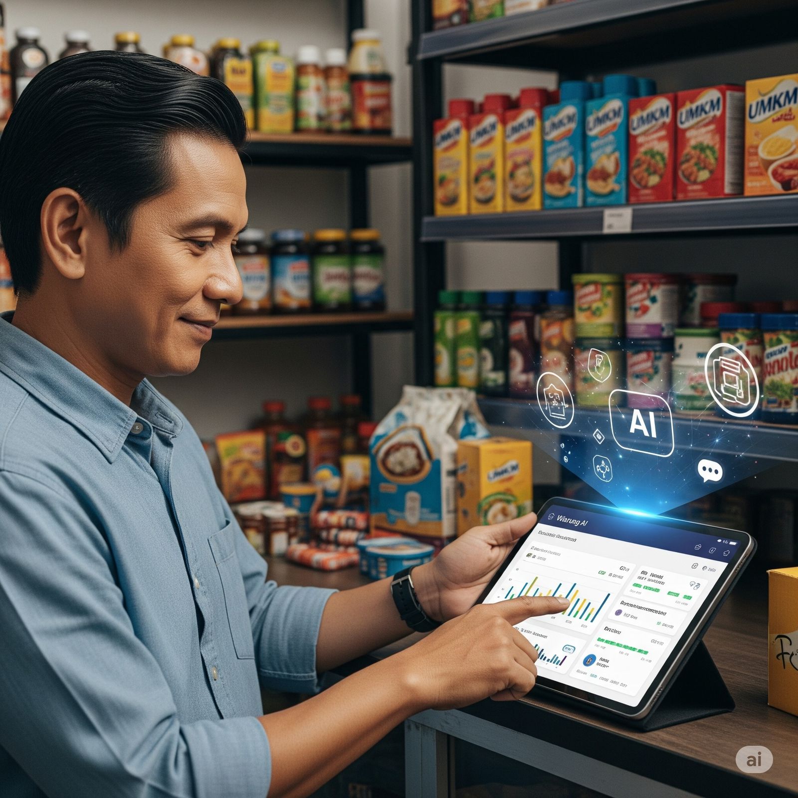 Webinar Warung AI – Vismaya